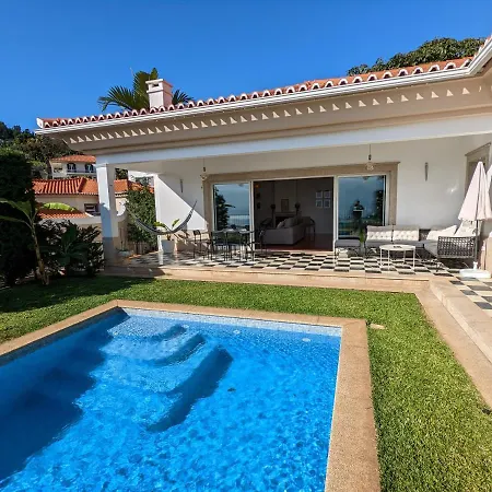 Casa Roc Madeira - 5 Bedrooms - Ocean And Views - Private Heated Pool Φουνκάλ